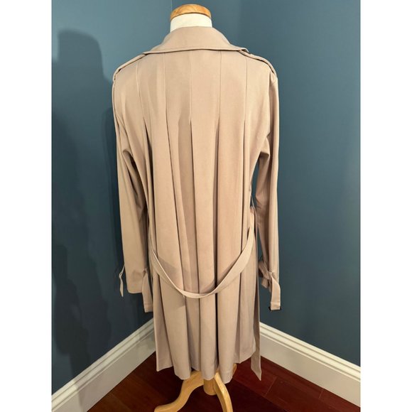Simply Vera - Vera Wang Pleated Trench Coat - Picture 6 of 6